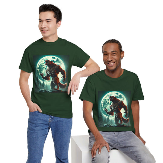 Full Moon Werewolf Halloween T-Shirt