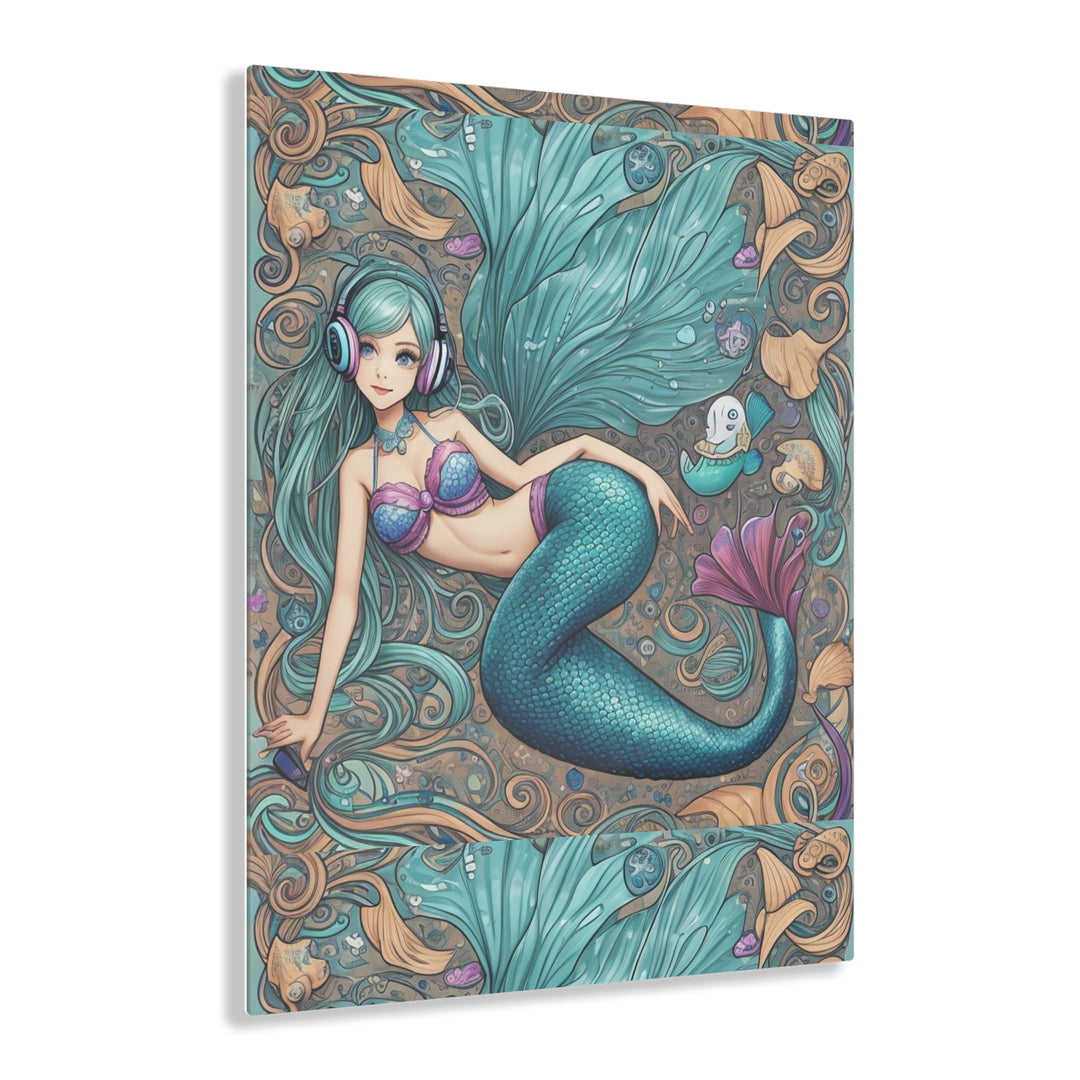 🧜‍♀️🎧 Mermaid Melodies: Serenading the Seas - Creative Canvas Corner