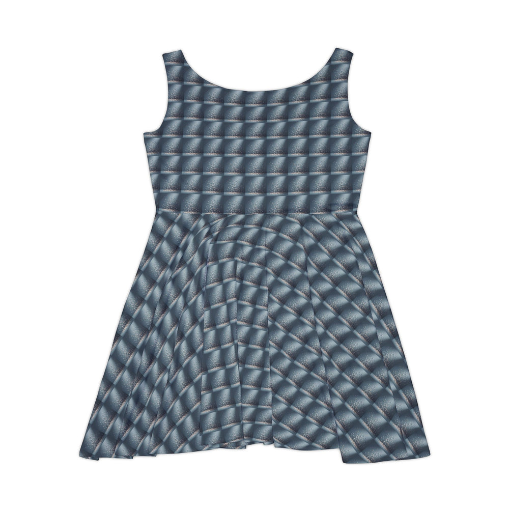 Petal Drizzle Women Skater Dress
