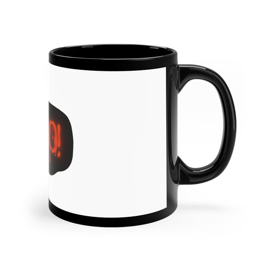 11oz Black Mug - Creative Canvas Corner