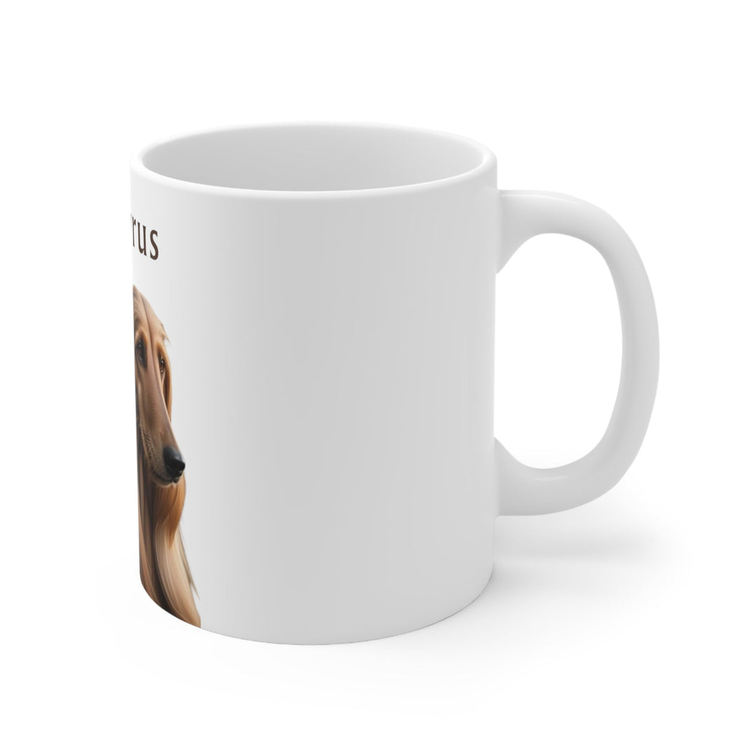 Afghan Hound Mug 11oz - Creative Canvas Corner