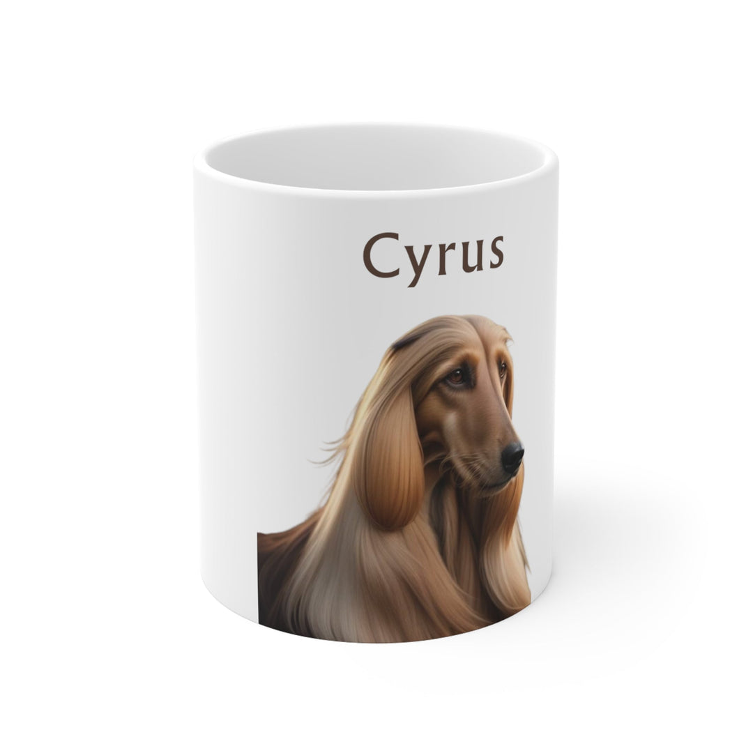 Afghan Hound Mug 11oz - Creative Canvas Corner