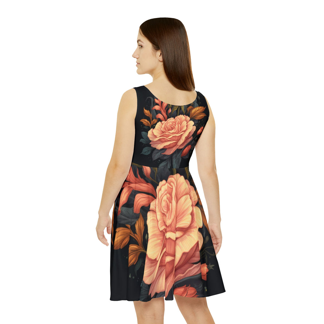 Celestial Elegance Women's AOP Skater Dress - Creative Canvas Corner