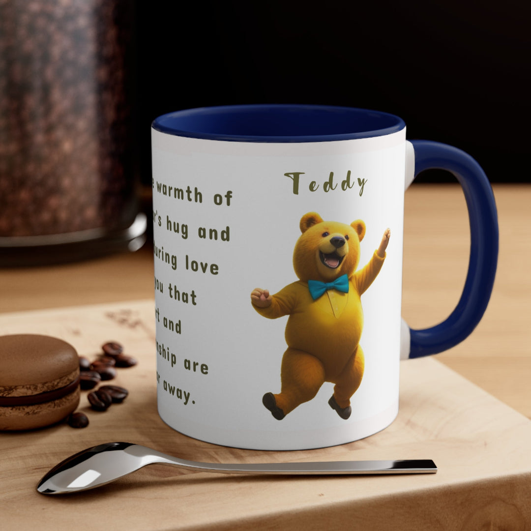 Coffee Mug, Coffee Cup, Gift For Her, Travel, Gift For Him, Teddy Bear mug, 11 oz - Creative Canvas Corner