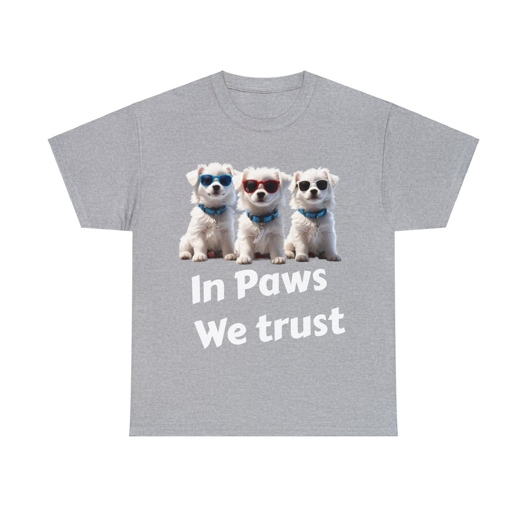 Cute Puppy tshirt, Puppy tshirt, white puppy tshirt, Cute Dog T Shirt - Creative Canvas Corner