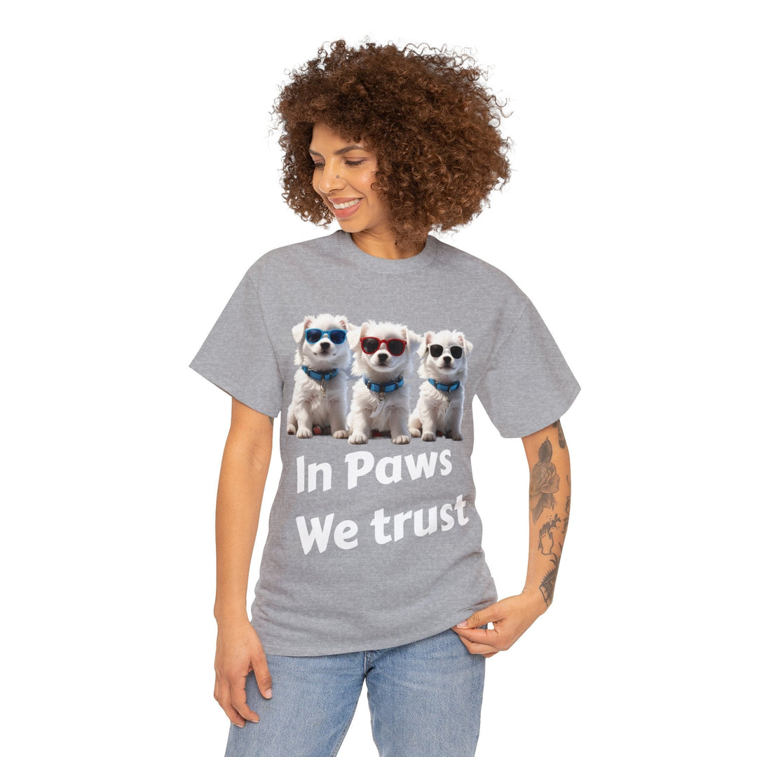 Cute Puppy tshirt, Puppy tshirt, white puppy tshirt, Cute Dog T Shirt - Creative Canvas Corner