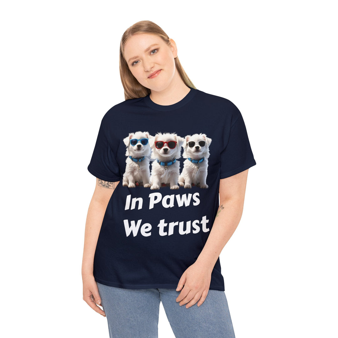 Cute Puppy tshirt, Puppy tshirt, white puppy tshirt, Cute Dog T Shirt - Creative Canvas Corner