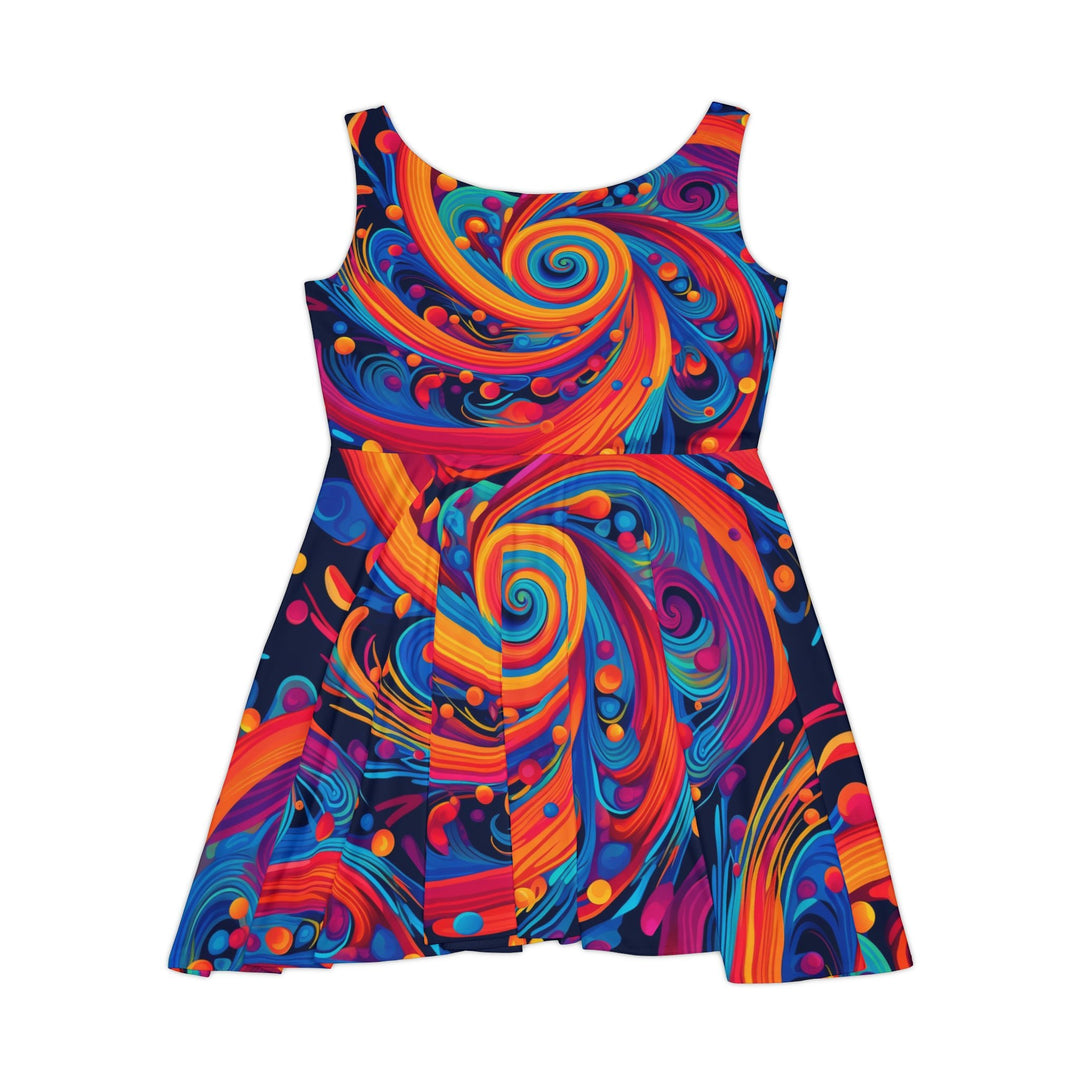 Ethereal Breeze Women's AOP Skater Dress - Creative Canvas Corner