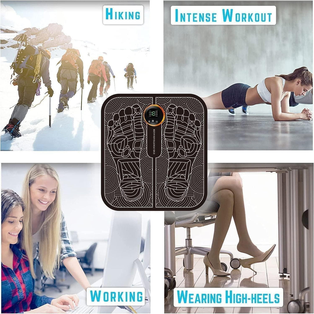 Foot Massage Pain Reliever, Wireless Electric EMS Massage Machine 50% OFF - Creative Canvas Corner