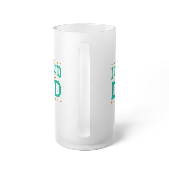 Frosted Glass Beer Mug - Creative Canvas Corner