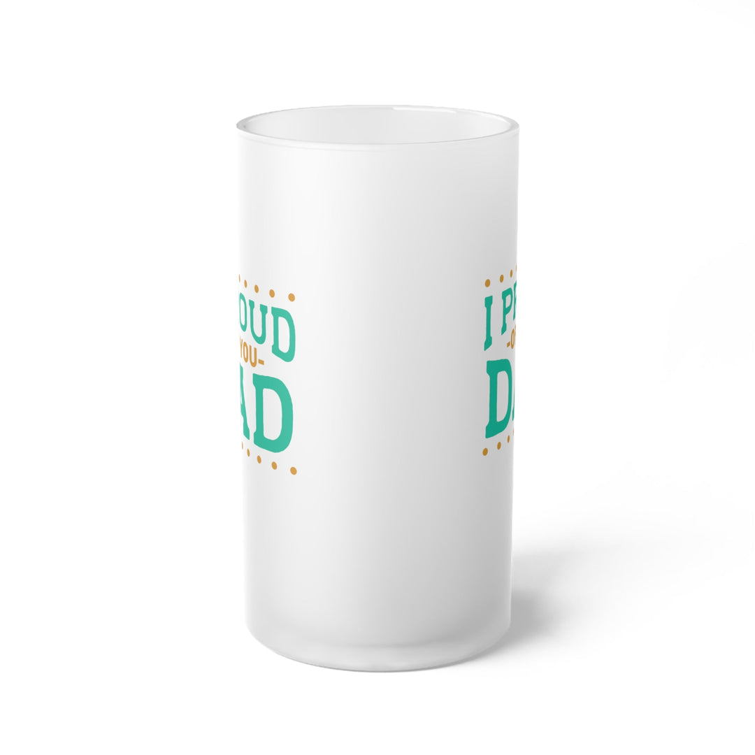 Frosted Glass Beer Mug - Creative Canvas Corner