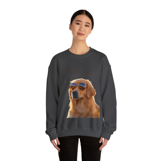 Golden Retriever Crewneck Sweatshirt - Creative Canvas Corner