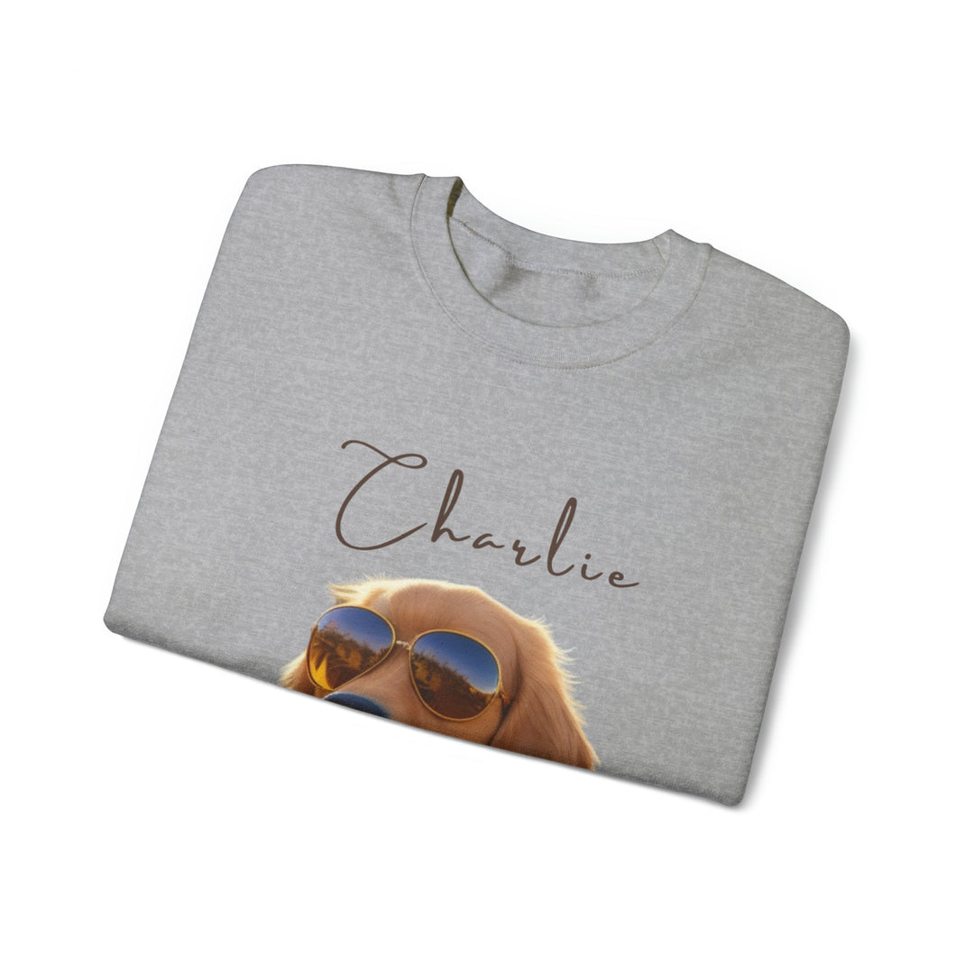 Golden Retriever Crewneck Sweatshirt - Creative Canvas Corner