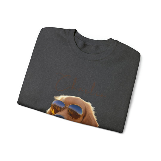 Golden Retriever Crewneck Sweatshirt - Creative Canvas Corner