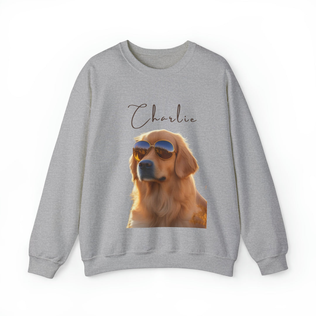 Golden Retriever Crewneck Sweatshirt - Creative Canvas Corner