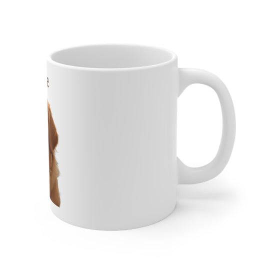 Golden Retriever Mug Using Photo + Name Dog Mug Dog Coffee Cup Pet Mugs Dog Mom Mug - Creative Canvas Corner