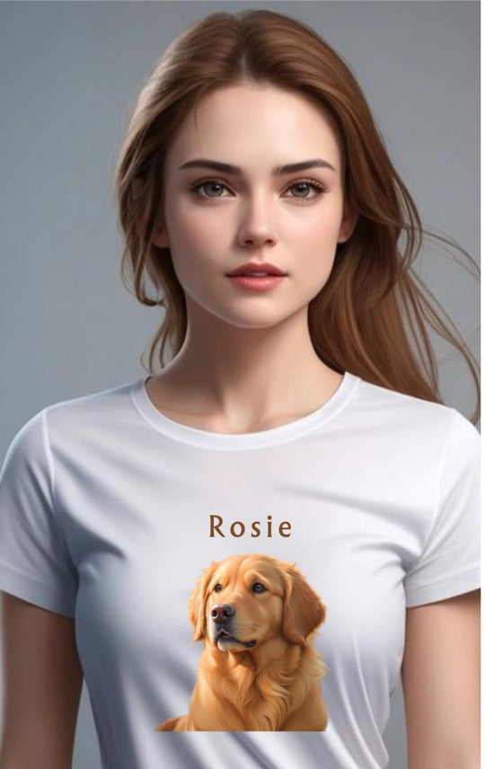 Golden Retriever Lover T-Shirt for Dog Owners - Celebrate Your Golden Retriever - Creative Canvas Corner