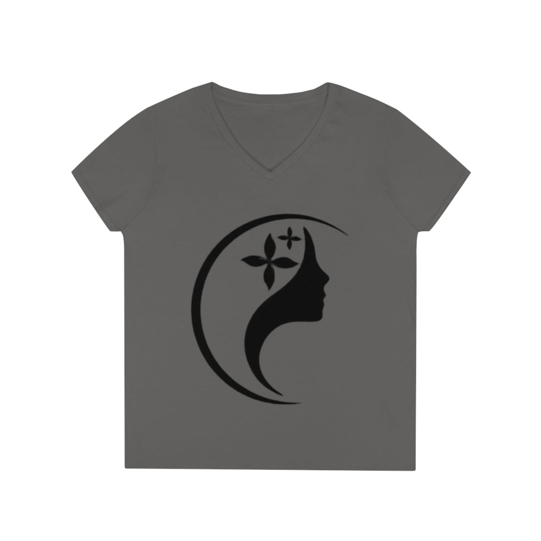 Ladies' V-Neck T-Shirt - Creative Canvas Corner