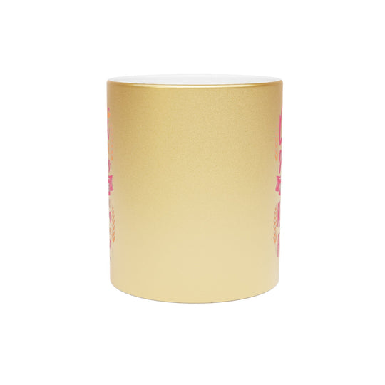 Metallic Mug (Silver\Gold) - Creative Canvas Corner