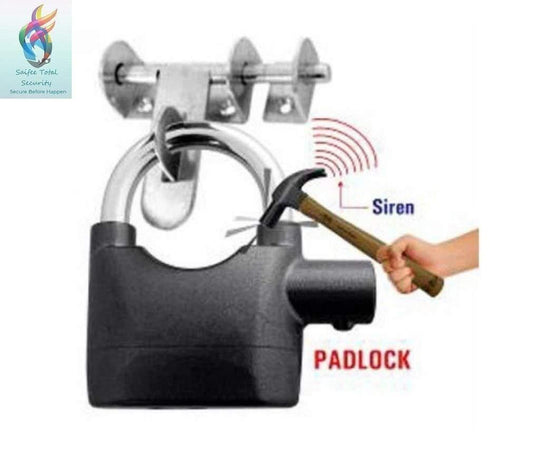 Motion Sensor Security Padlock Siren Alarm Lock 50% OFF - Creative Canvas Corner