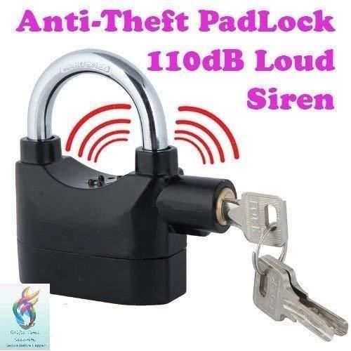 Motion Sensor Security Padlock Siren Alarm Lock 50% OFF - Creative Canvas Corner