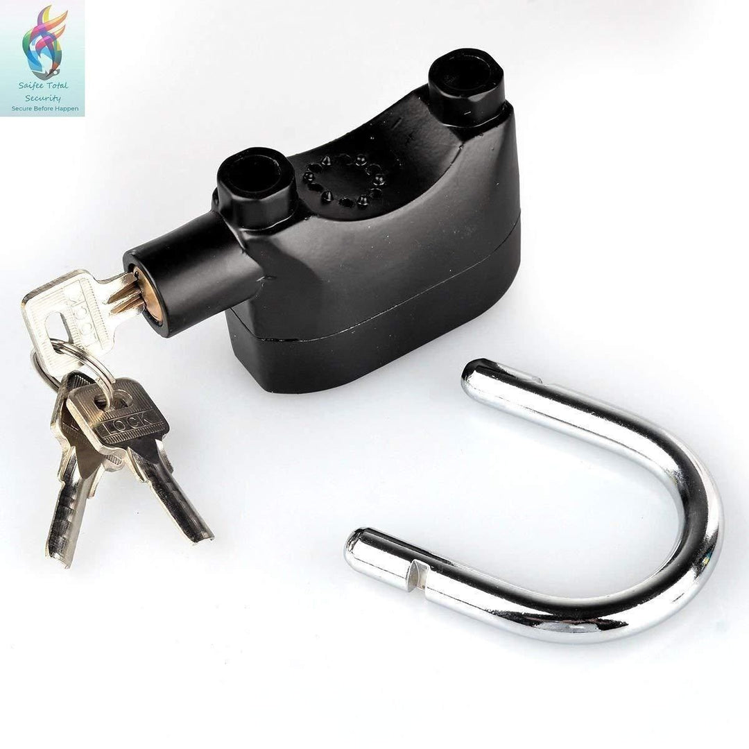 Motion Sensor Security Padlock Siren Alarm Lock 50% OFF - Creative Canvas Corner