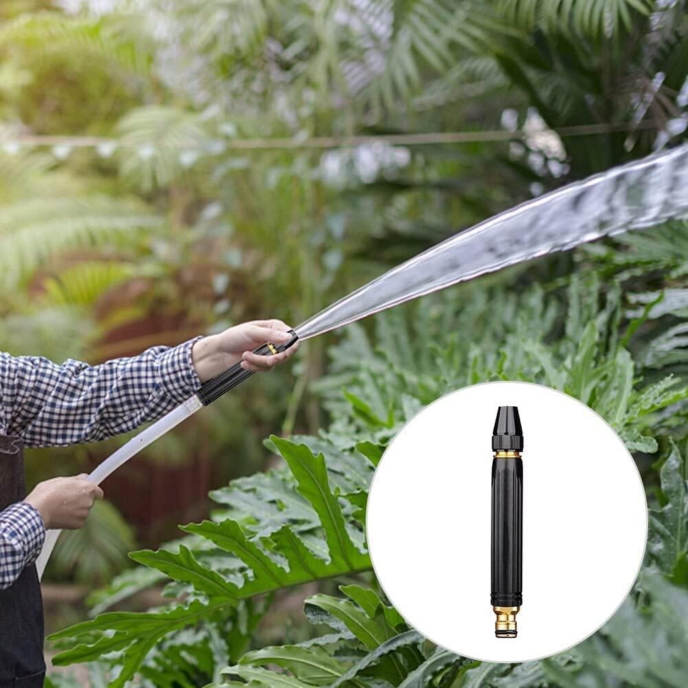 Portable High Pressure Washing Water Nozzle with 3 attachments (Black) 50% OFF - Creative Canvas Corner