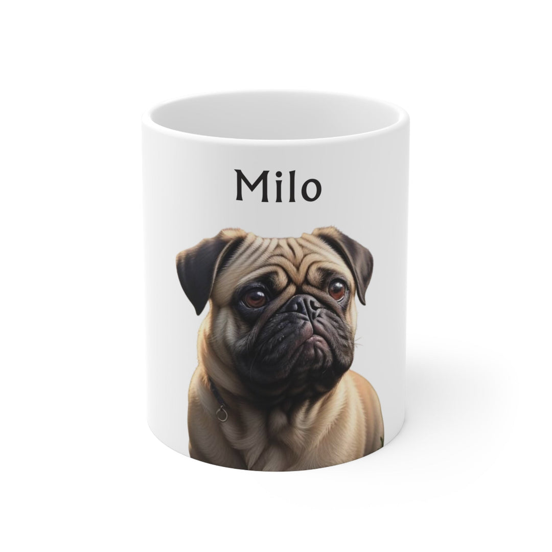 Pug Mug 11oz - Creative Canvas Corner