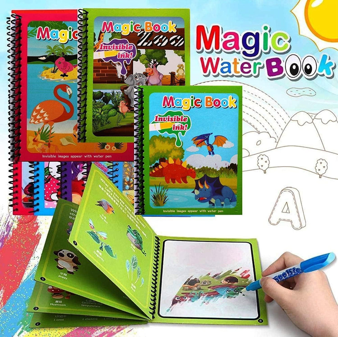 Reusable Magic Water Painting Book 50% OFF - Creative Canvas Corner