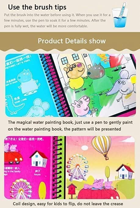 Reusable Magic Water Painting Book 50% OFF - Creative Canvas Corner