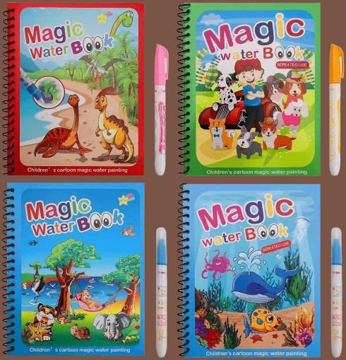 Reusable Magic Water Painting Book 50% OFF - Creative Canvas Corner