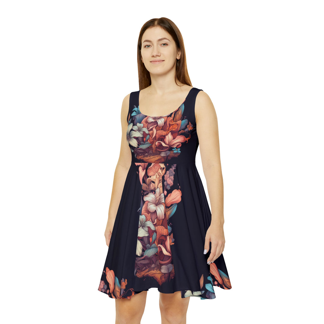 Starry Night Sky Women's AOP Skater Dress - Creative Canvas Corner