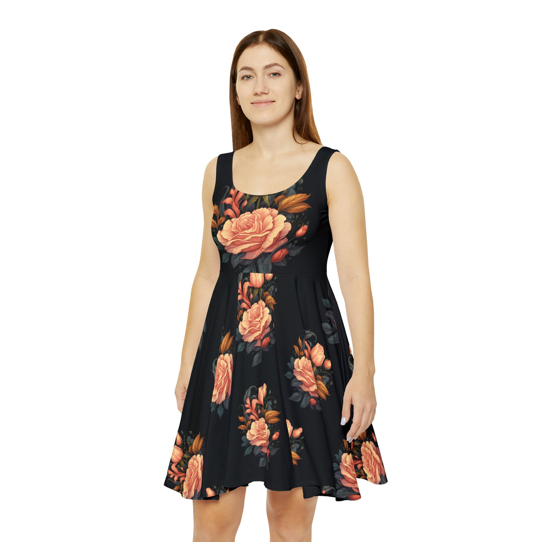 Starry Night Sky Women's AOP Skater Dress - Creative Canvas Corner