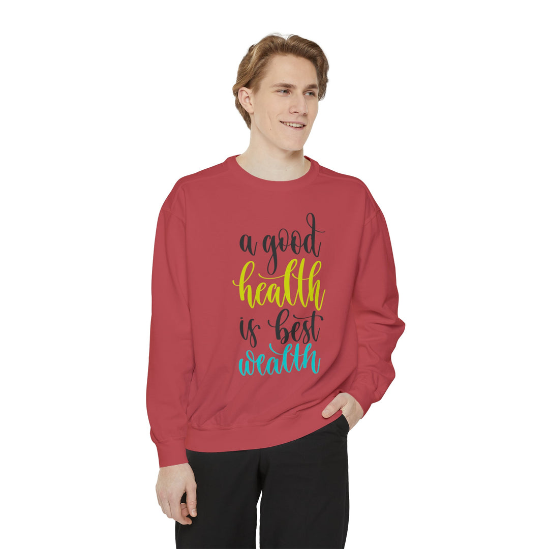 Unisex Garment-Dyed Sweatshirt - Creative Canvas Corner