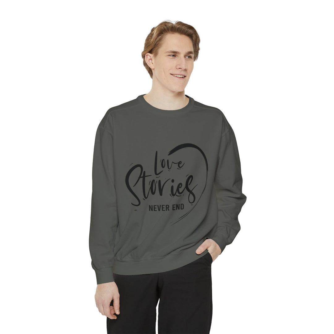 Unisex Garment-Dyed Sweatshirt - Creative Canvas Corner