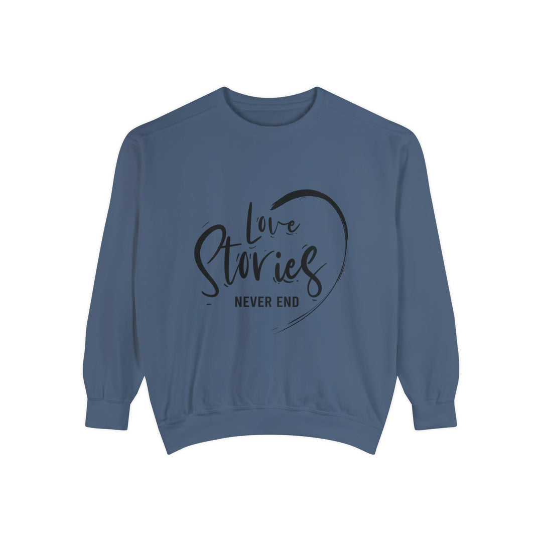 Unisex Garment-Dyed Sweatshirt - Creative Canvas Corner