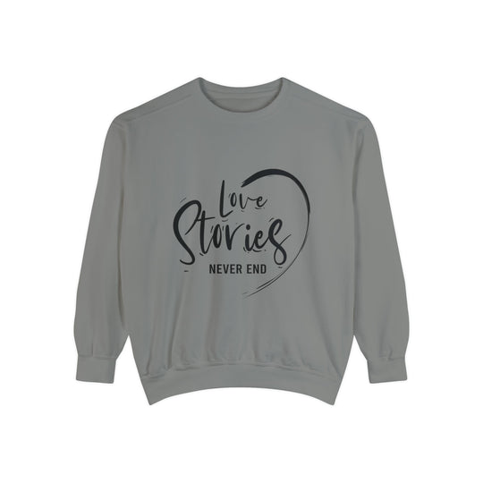 Unisex Garment-Dyed Sweatshirt - Creative Canvas Corner