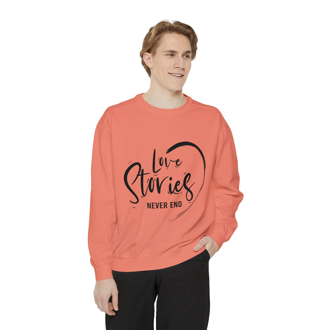 Unisex Garment-Dyed Sweatshirt - Creative Canvas Corner