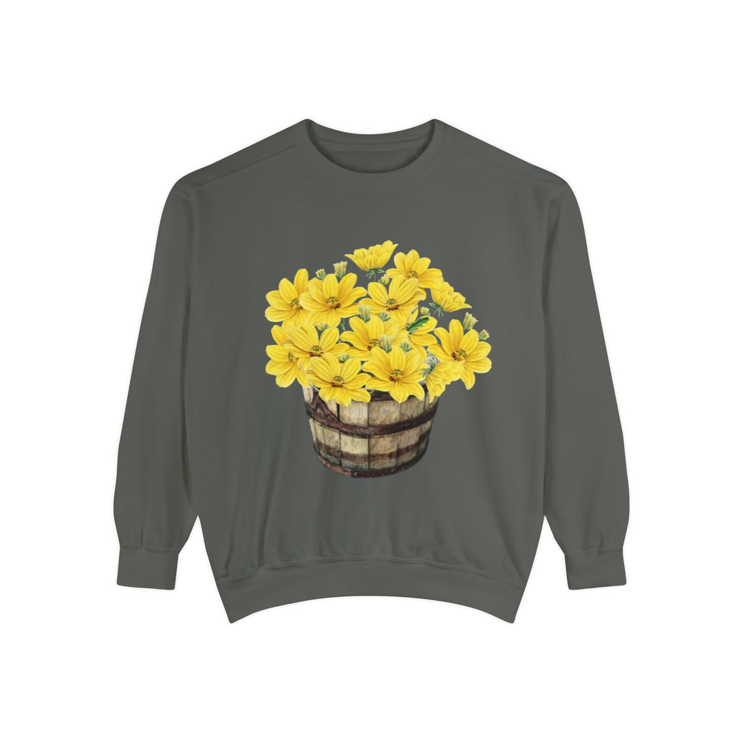 Unisex Garment-Dyed Sweatshirt - Creative Canvas Corner