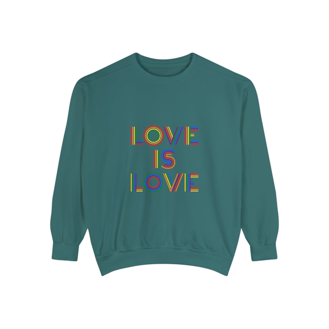 Unisex Garment-Dyed Sweatshirt - Creative Canvas Corner