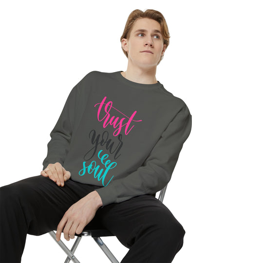 Unisex Garment-Dyed Sweatshirt - Creative Canvas Corner