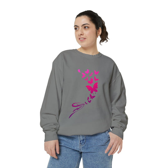 Unisex Garment-Dyed Sweatshirt - Creative Canvas Corner