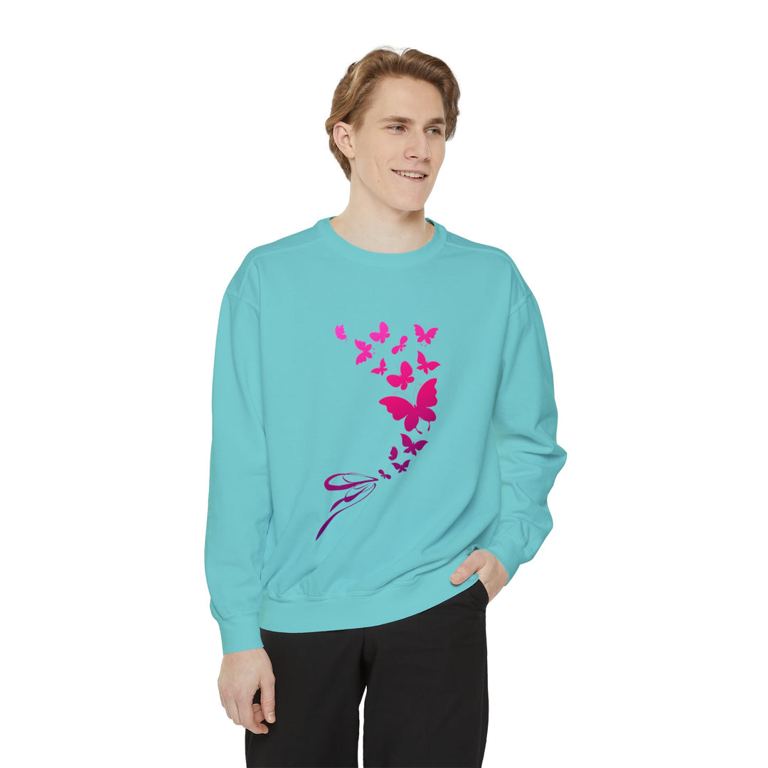 Unisex Garment-Dyed Sweatshirt - Creative Canvas Corner