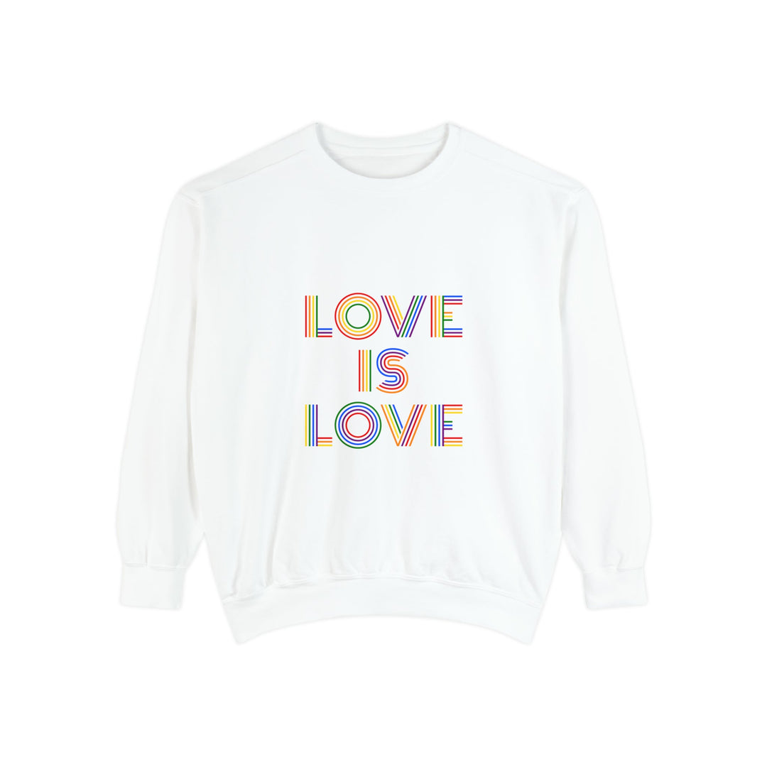 Unisex Garment-Dyed Sweatshirt - Creative Canvas Corner