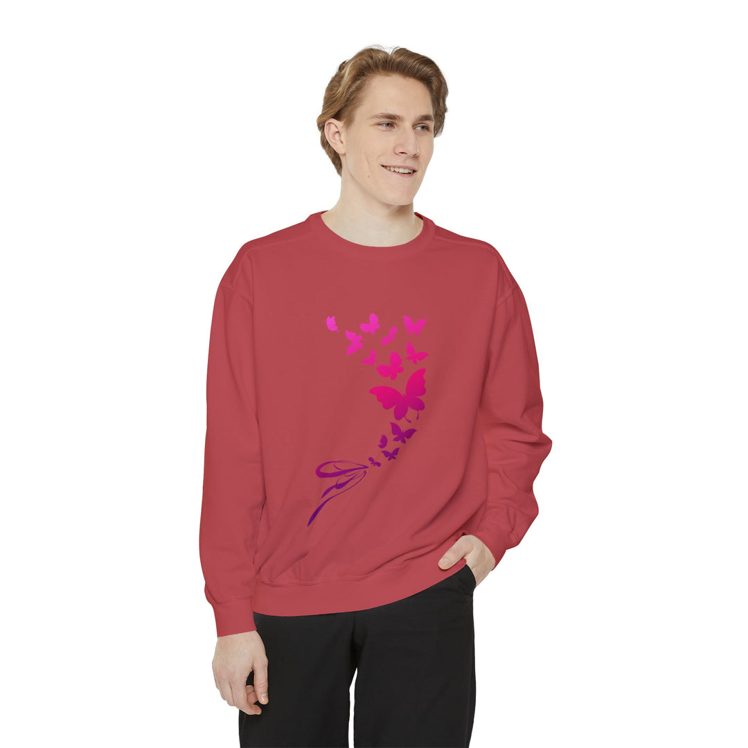 Unisex Garment-Dyed Sweatshirt - Creative Canvas Corner