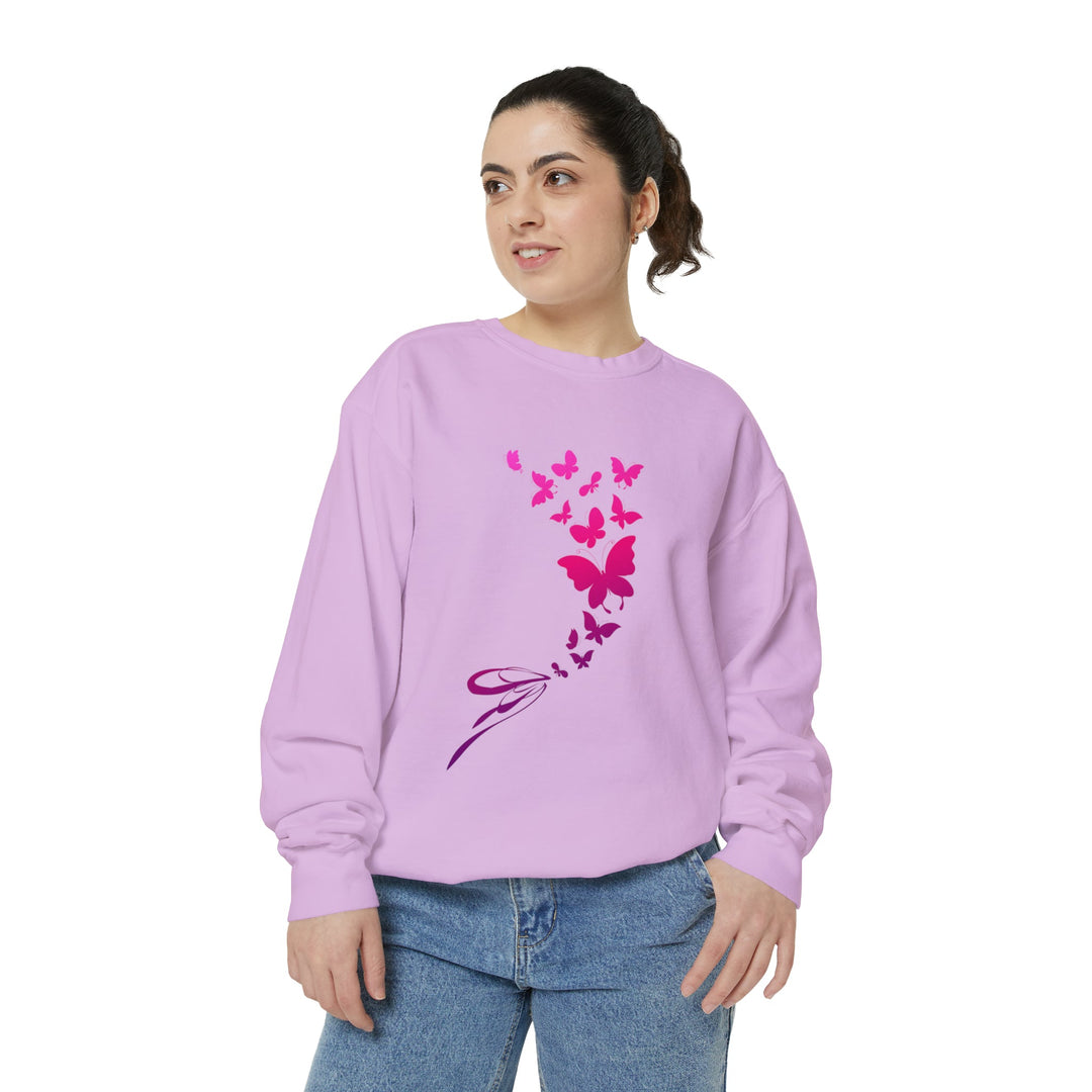 Unisex Garment-Dyed Sweatshirt - Creative Canvas Corner