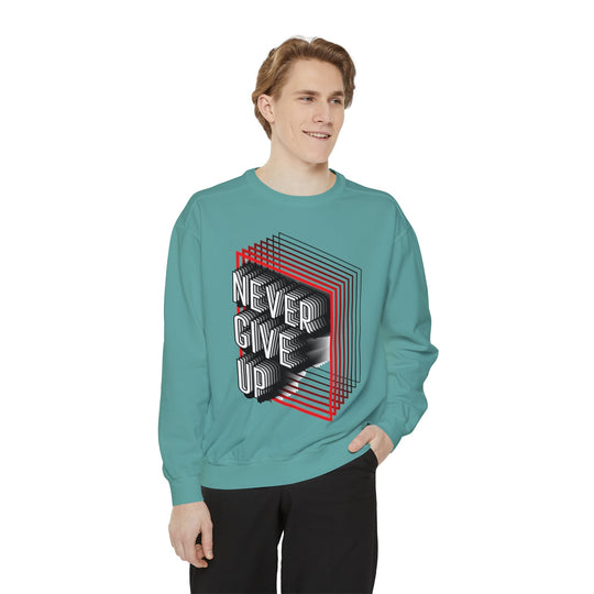 Unisex Garment-Dyed Sweatshirt - Creative Canvas Corner