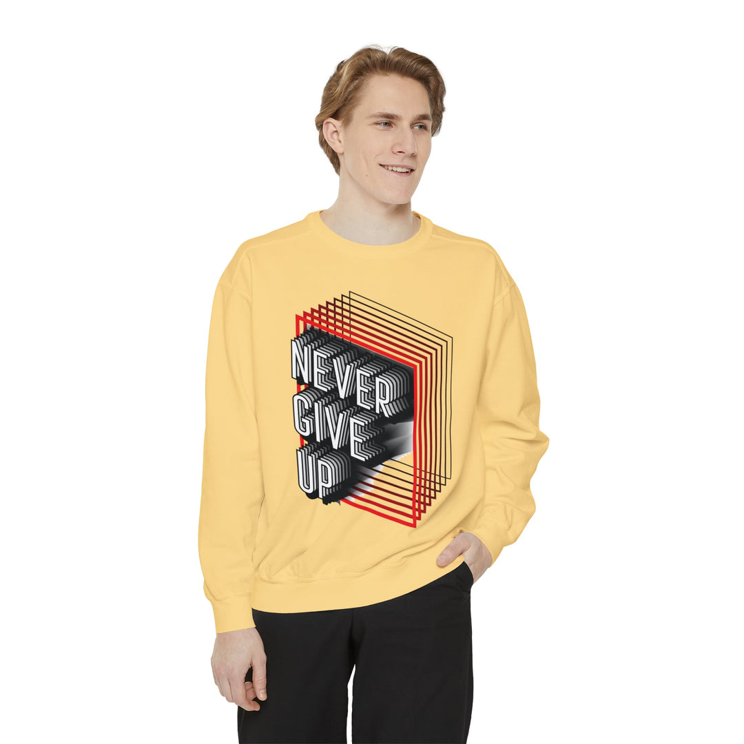 Unisex Garment-Dyed Sweatshirt - Creative Canvas Corner