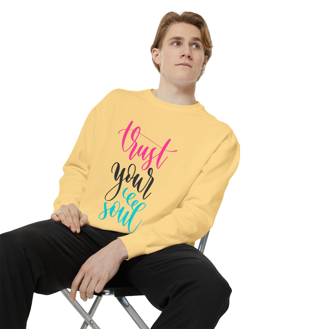 Unisex Garment-Dyed Sweatshirt - Creative Canvas Corner