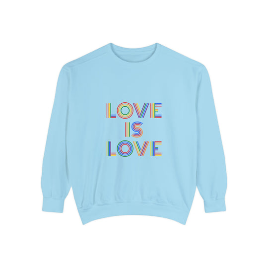 Unisex Garment-Dyed Sweatshirt - Creative Canvas Corner